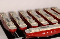 customized model of 180m Vehicles Carrier (RoRo ship)